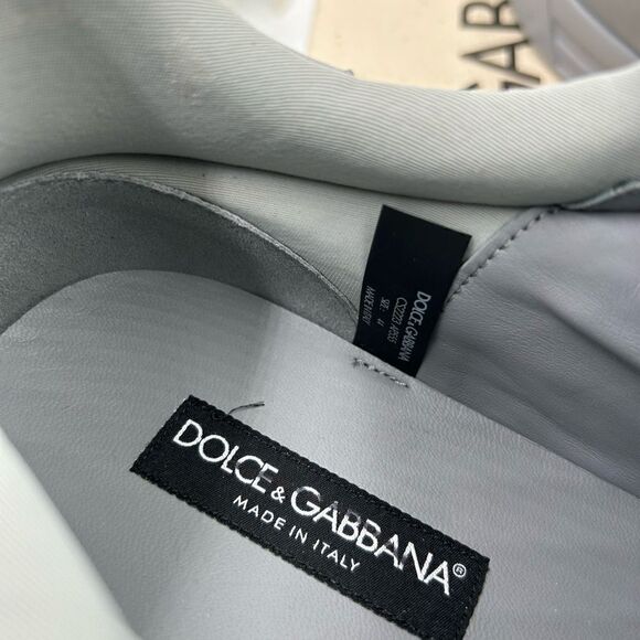 Men’s Dolce & Gabanna skate low top leather sneakers size 44 made in Italy - Picture 11 of 13